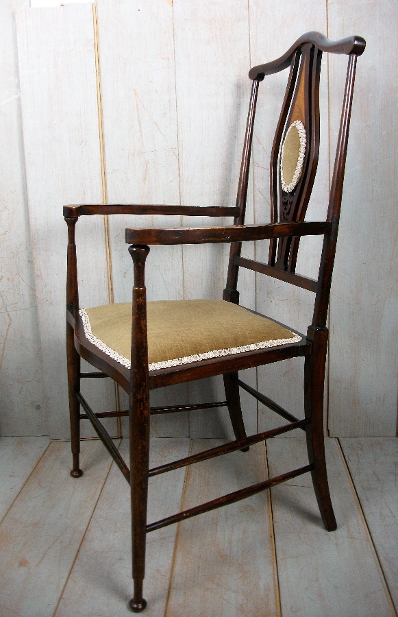 Arts and Crafts Side Armchair